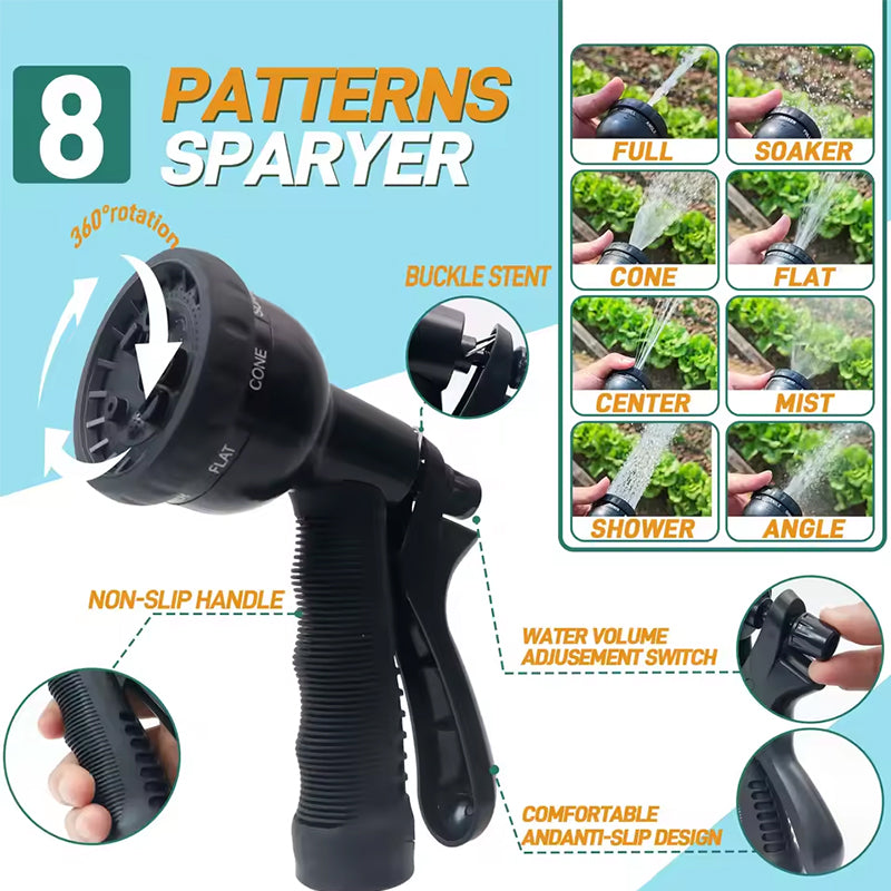 FlowForge Flex Hose Wit Nozzle